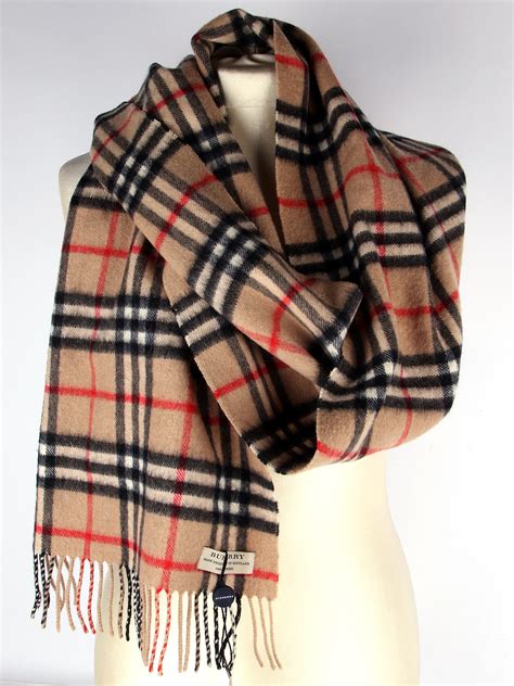 burberry schal kaschmir|burberry check cashmere scarves.